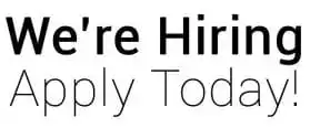 We Are Hiring 1